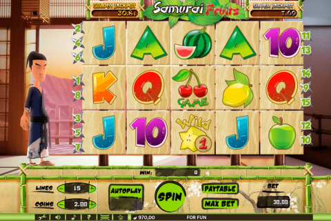 SAMURAI FRUITS TUKO CASINO SLOTS