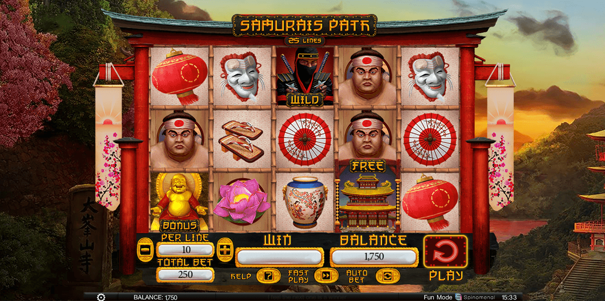 Samurai Path Slot Machine Samurai Path Slot Machine