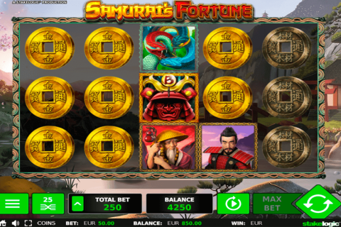 Samurais Fortune Stake Logic Casino Slots 