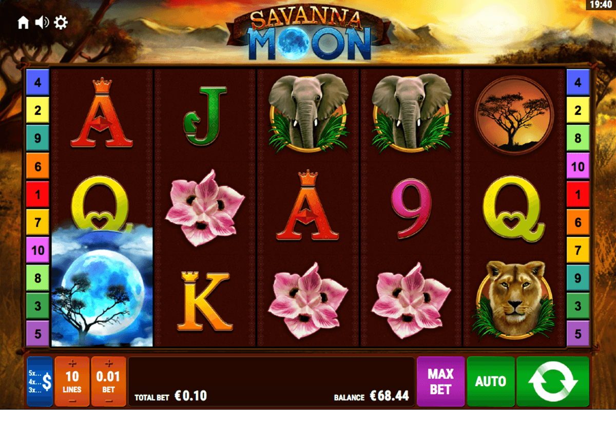 Savanna Moon Slot Machine