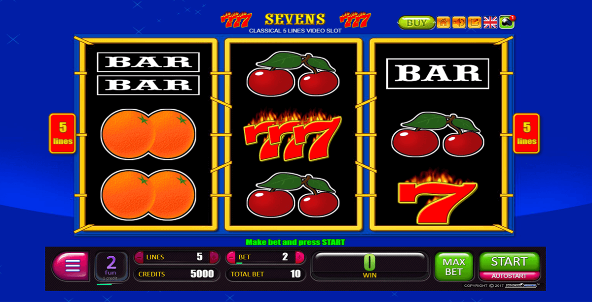 Sevens Slot Machine Online ᐈ Belatra Casino Slots