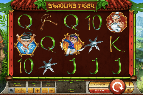 SHAOLINS TIGER TOM HORN CASINO SLOTS
