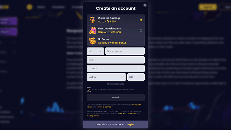 sloturigem login