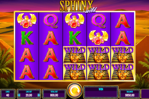 SPHINX WILD IGT CASINO SLOTS 