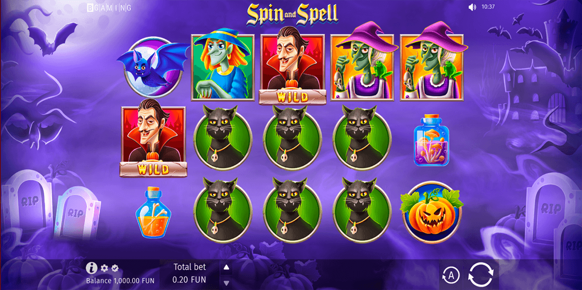 spin and spell bgaming casino slots 
