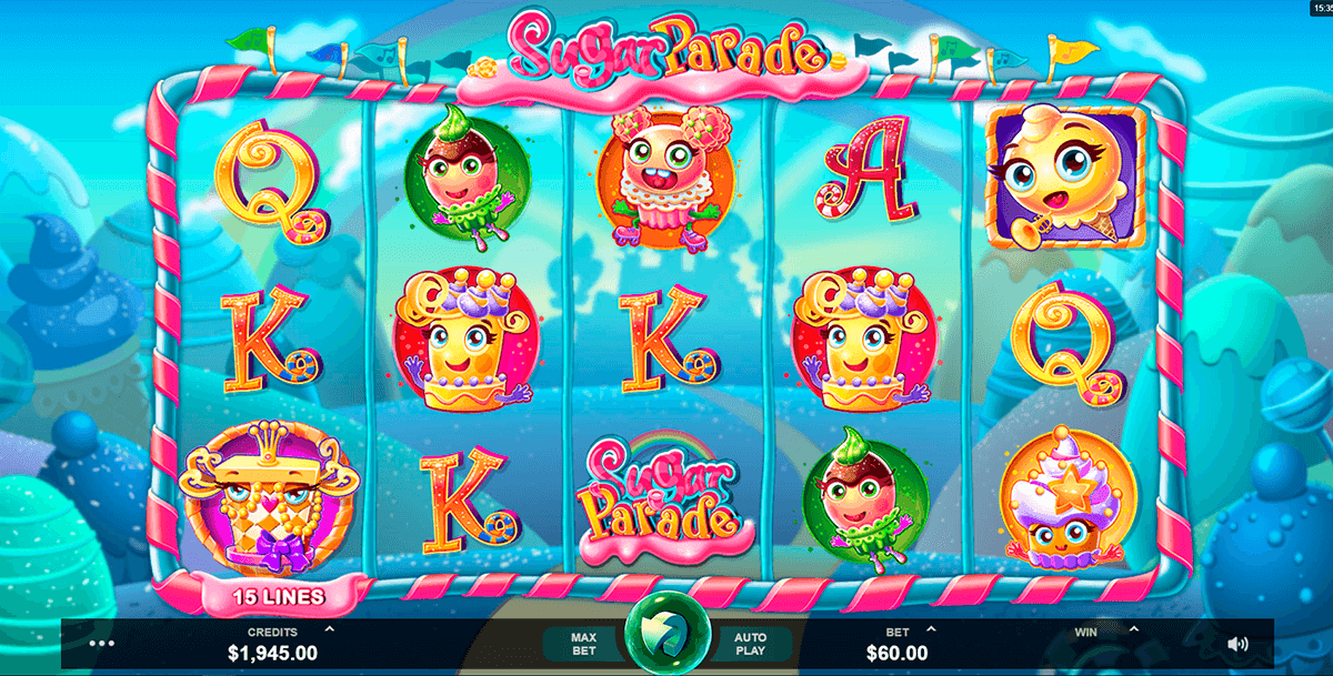 sugar parade microgaming casino slots