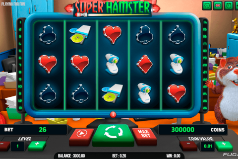 Super Hamster Fugaso Casino Slots 