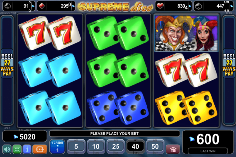 SUPREME DICE EGT CASINO SLOTS