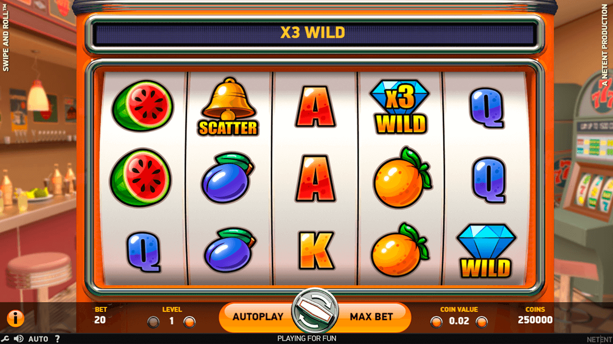 swipe and roll netent casino slots 