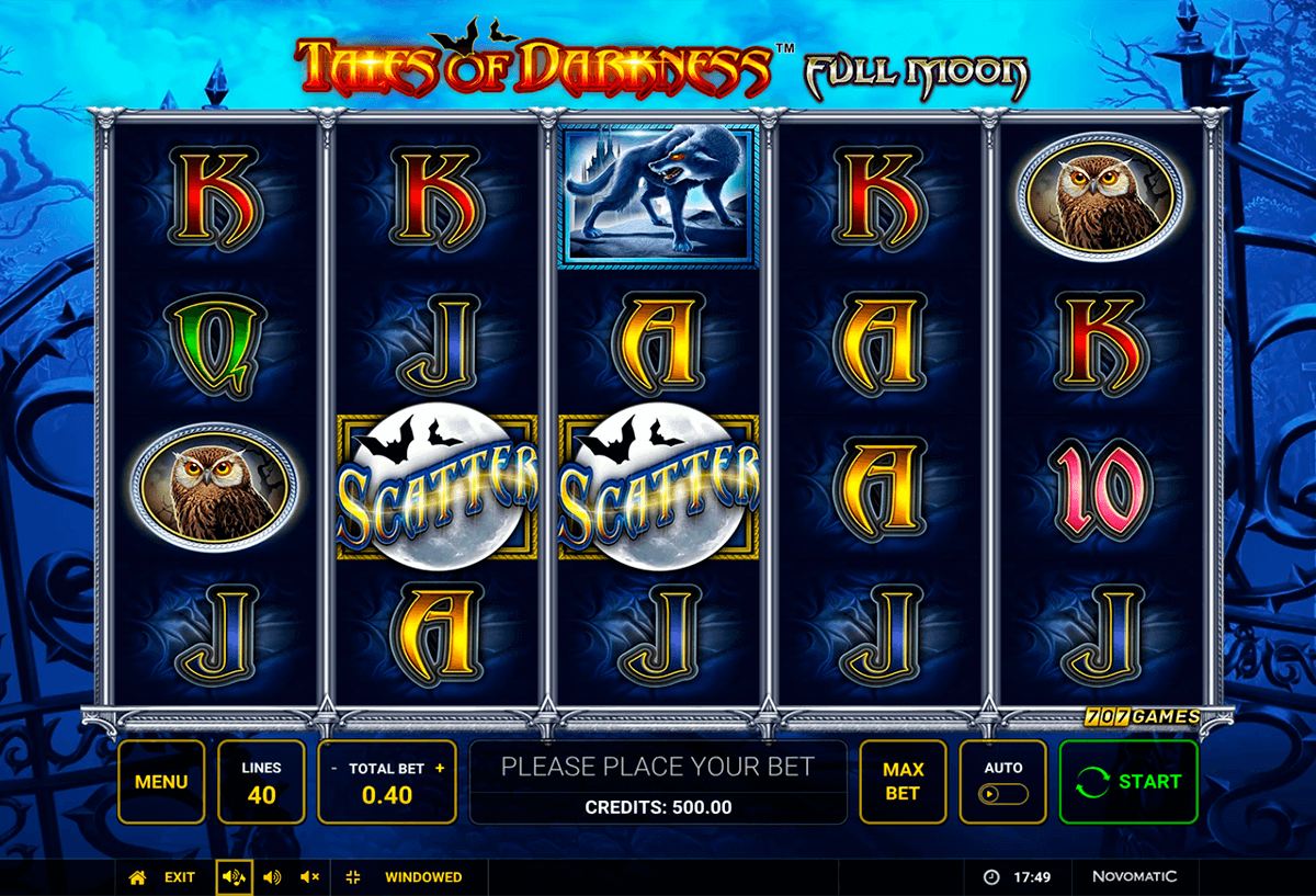 whats the secret to winning at slot machines free casino games no download with bonuses Tales of Darkness Full Moon Free Online Slots