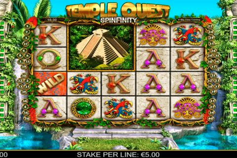 TEMPLE QUEST SPINFINITY BIG TIME CASINO SLOTS