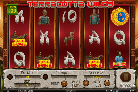 TERRACOTA WILDS SPINOMENAL CASINO SLOTS