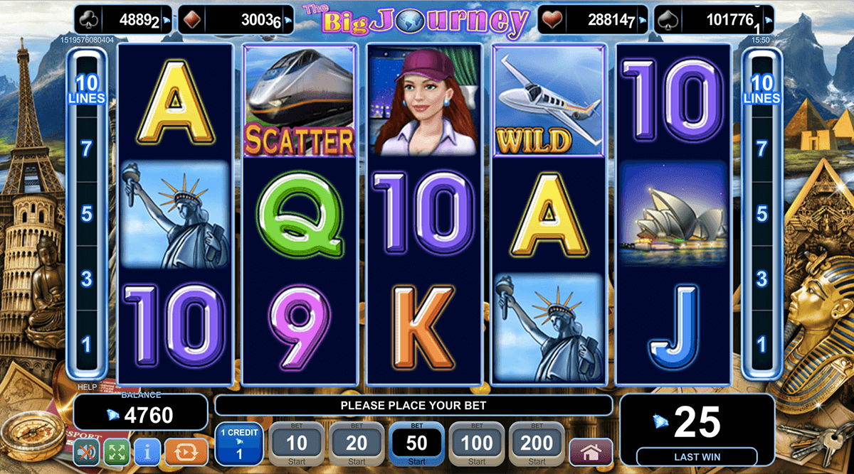 the big journey egt casino slots 