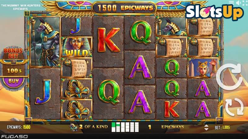 the mummy win hunters epicways slot