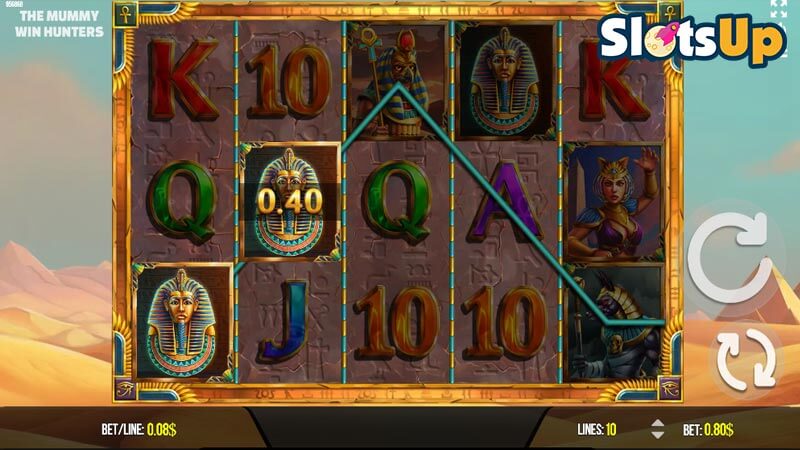 the mummy win hunters free slot