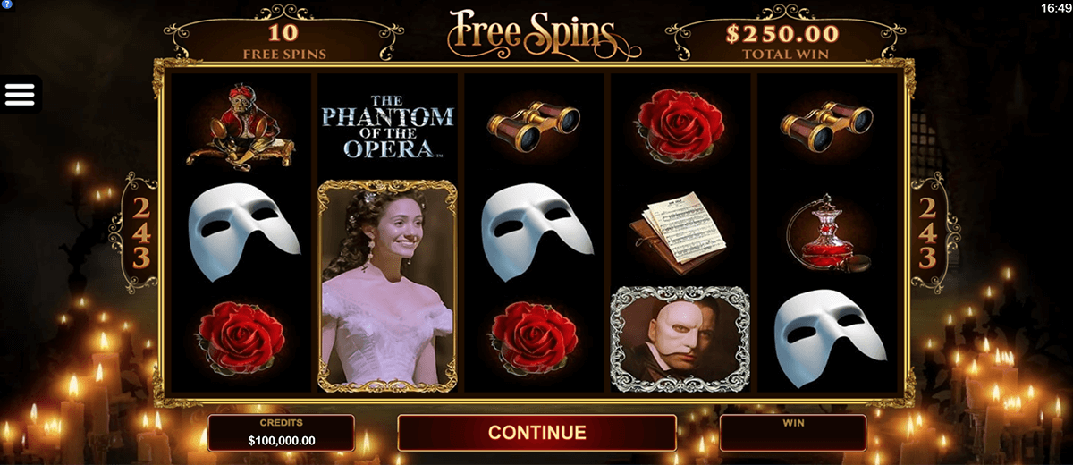 the phantom of the opera microgaming casino slots 