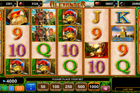 THE STORY OF ALEXANDER EGT CASINO SLOTS