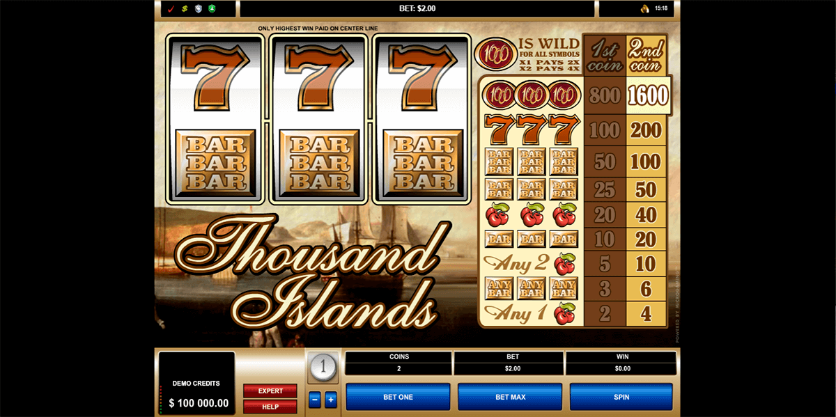 thousand islands microgaming casino slots 
