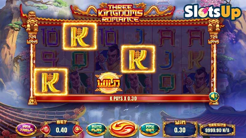 three kingdoms romance free slot