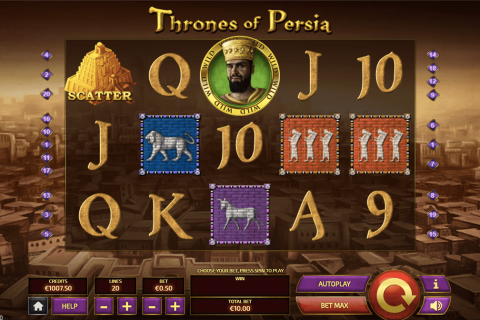 THRONES OF PERSIA TOM HORN CASINO SLOTS
