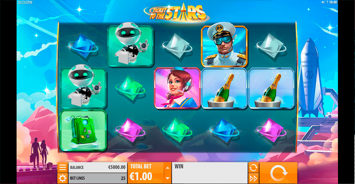 ticket to the stars quickspin casino slots 