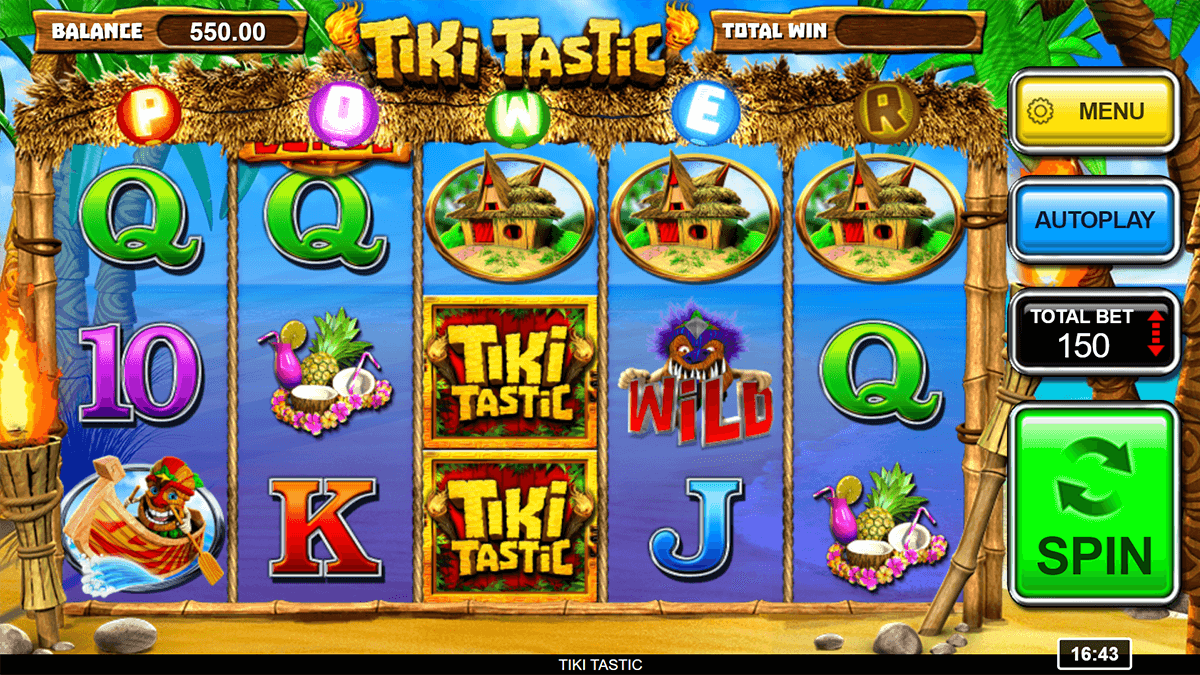 tiki tastic inspired gaming casino slots 