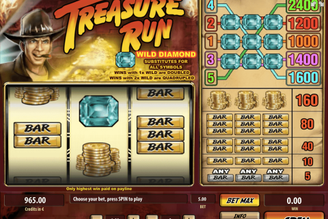 TREASURE RUN TOM HORN CASINO SLOTS