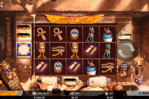 TREASURES OF EGYPT MRSLOTTY CASINO SLOTS