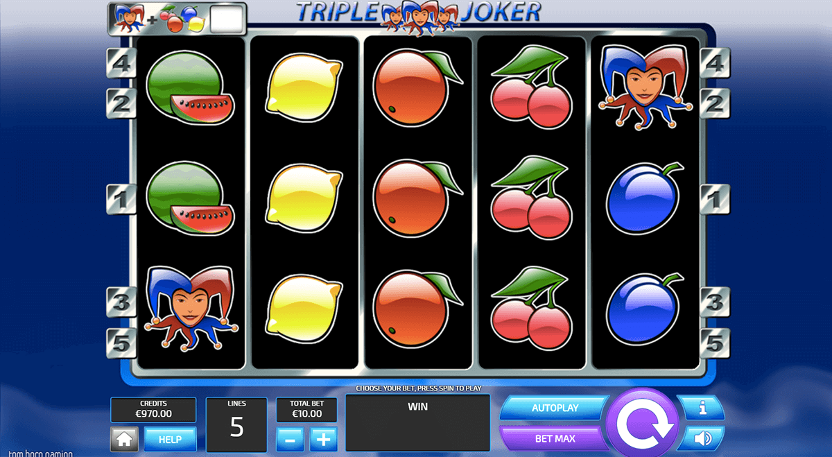 Triple Joker Slot Machine