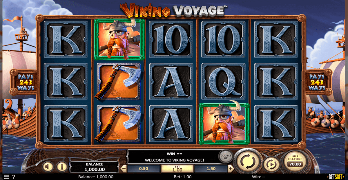 Viking Voyage Slot Machine Online ? BetSoft Casino Slots