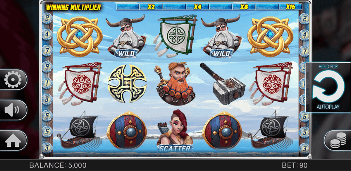 Vikings Glory Slot Machine Online with 97% RTP \u1408 Spinomenal Casino Slots