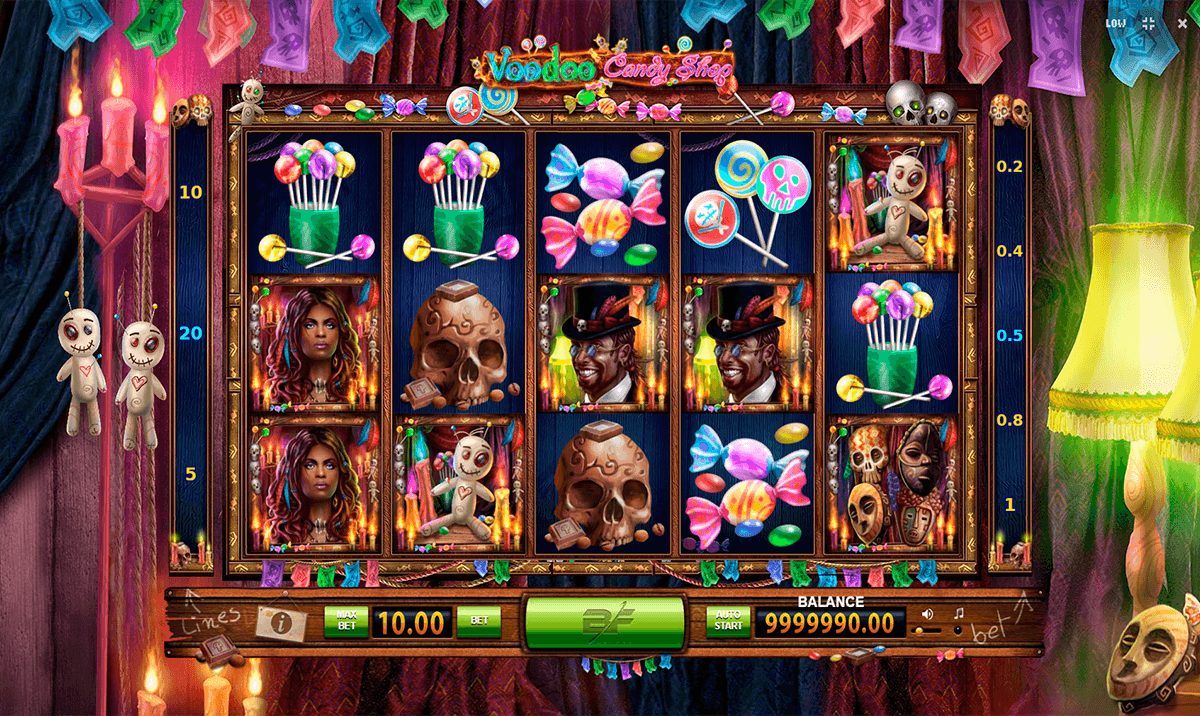 Vergemakkelijken Archeoloog Kapper Voodoo Candy Shop Slot Machine Online ᐈ BF Games Casino Slots