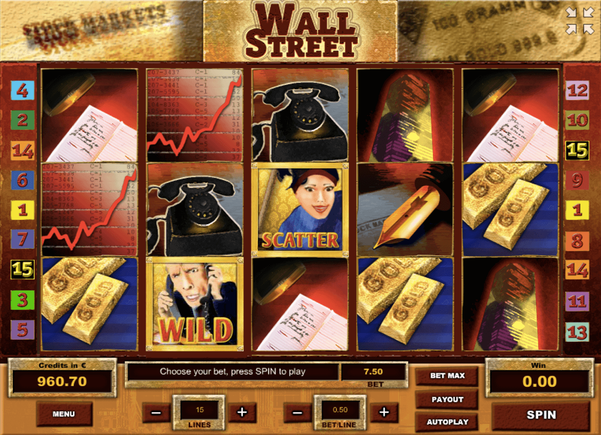 Wall Street Slot Machine Wall Street Slot Machine