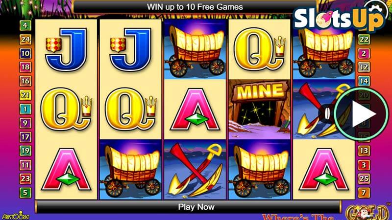 wheres the gold slot