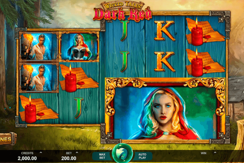 Wicked Tales Dark Red Microgaming Casino Slots