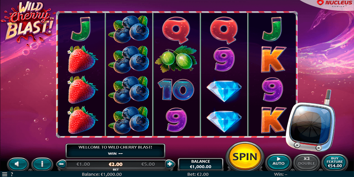 wild cherry blast nucleus gaming casino slots 