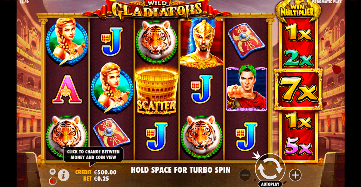 Wild Gladiators Slot Machine Wild Gladiators Slot Machine