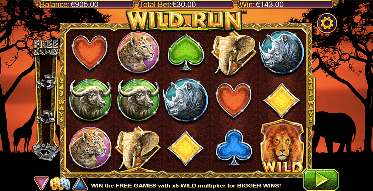 wild run nextgen gaming casino slots 