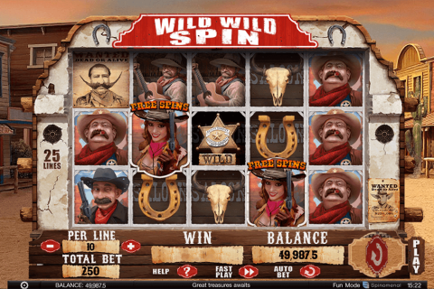 Wild Wild Spin Spinomenal Casino Slots 