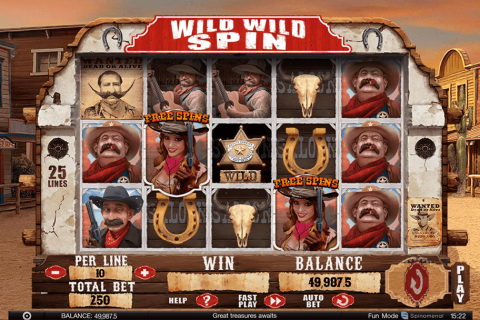 WILD WILD SPIN SPINOMENAL CASINO SLOTS