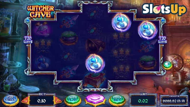 witcher cave slot demo
