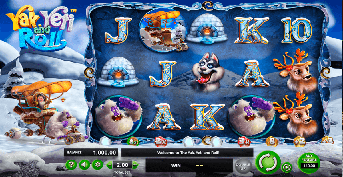 Yak, Yeti And Roll Slot Machine Yak, Yeti And Roll Slot Machine