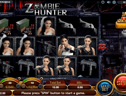 Zombie Hunter Sa Gaming Casino Slots 