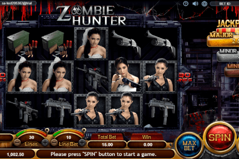 Zombie Hunter Sa Gaming Casino Slots 
